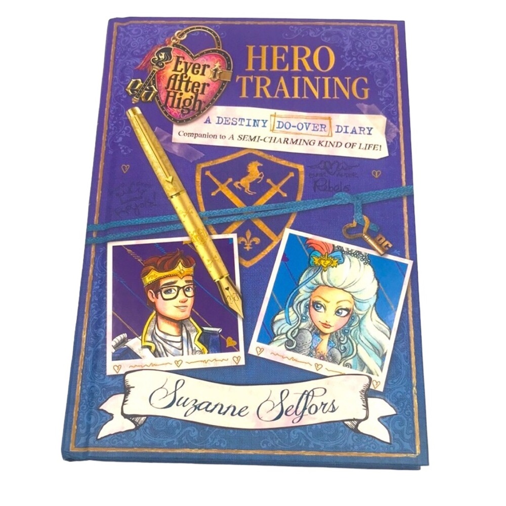 Ever After High Book Series ‘Hero Training’- A Destiny Do-Over Diary Com…